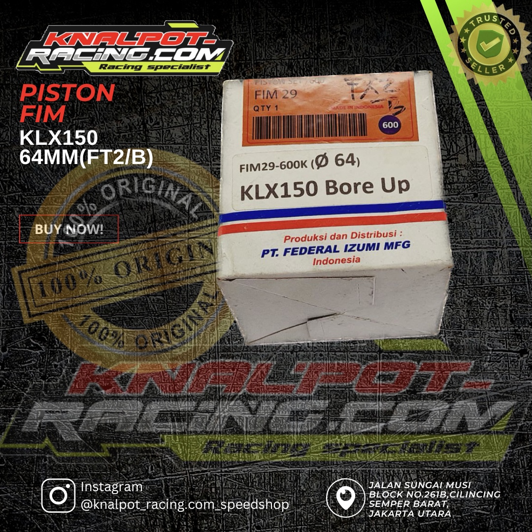 PISTON FIM KLX150 64 P. ( FT2/B ) 